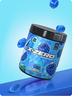 X-Zero Blue Raspberry (160g / 100 Portioner)