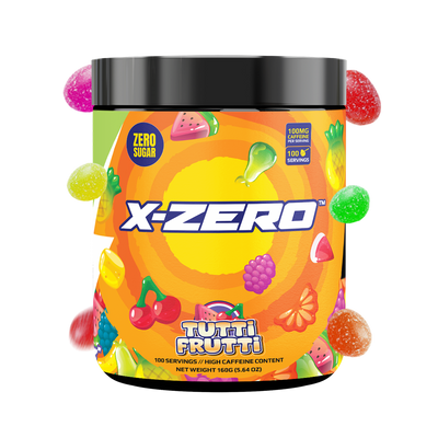 X-Zero Tutti Frutti (160g / 100 Portioner)
