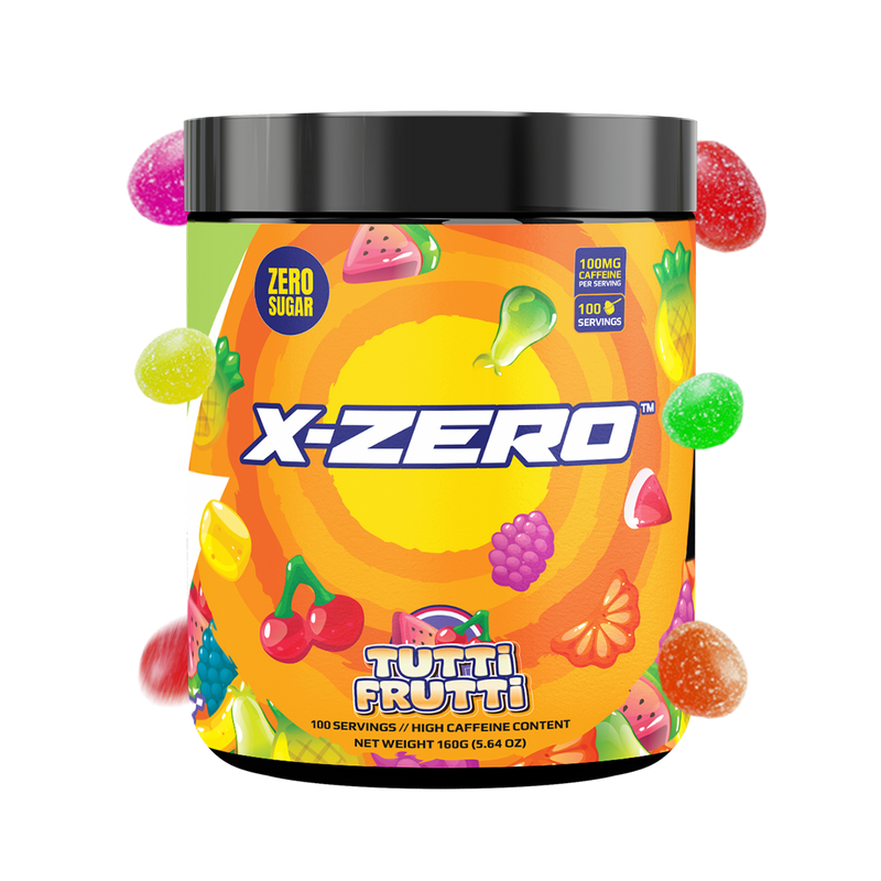 X-Zero Tutti Frutti (160g / 100 Portioner)
