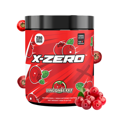 X-Zero Lingonberry (160g / 100 Portioner)
