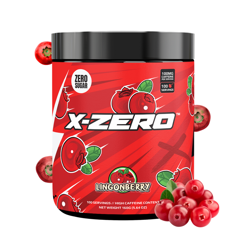 X-Zero Lingonberry (160g / 100 Portioner)