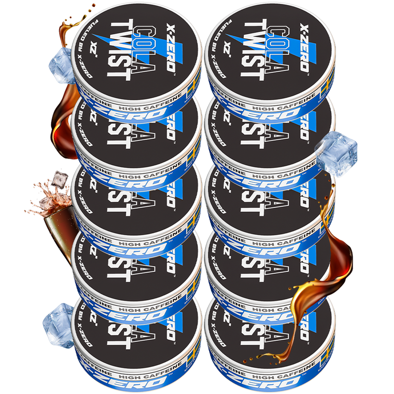Cola Twist Energy Prillor (10 Pack/200 Prillor)