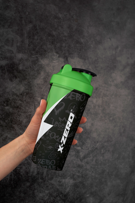 X-Zero Black & Green Shaker (700ml)