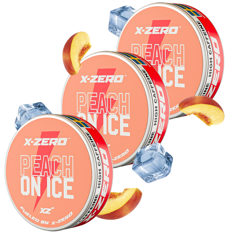 Peach on Ice Energy Prillor (3 Pack / 60 Prillor)