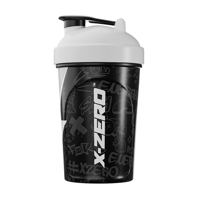 X-Zero Black & Grey Shaker (500ml)