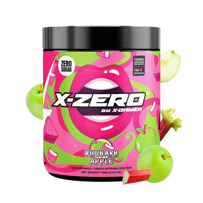 X-Zero Rhubarb Apple (160g / 100 Portioner)