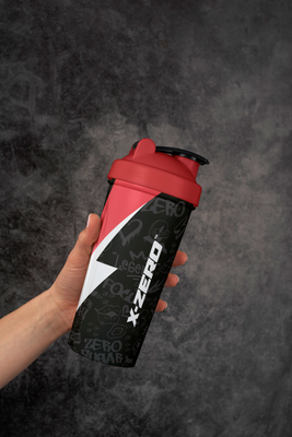 X-Zero Black & Red Shaker (700ml)