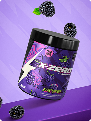 X-Zero Blackberry (160g / 100 Portioner)