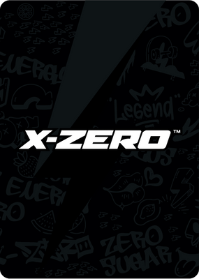 X-Zero Blackberry (160g / 100 Portioner)