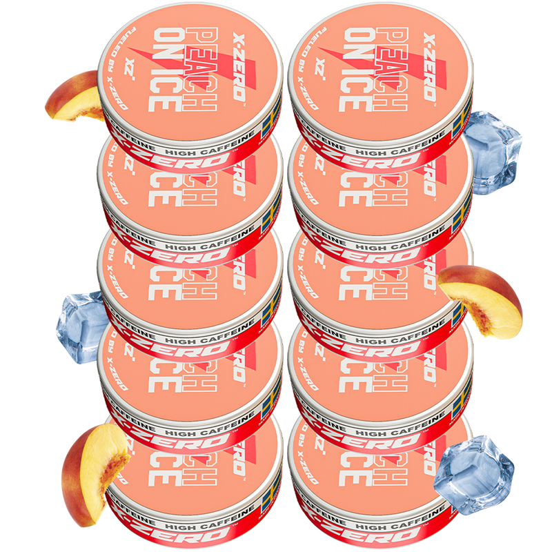 Peach on Ice Energy Prillor (10 Pack/200 Prillor)