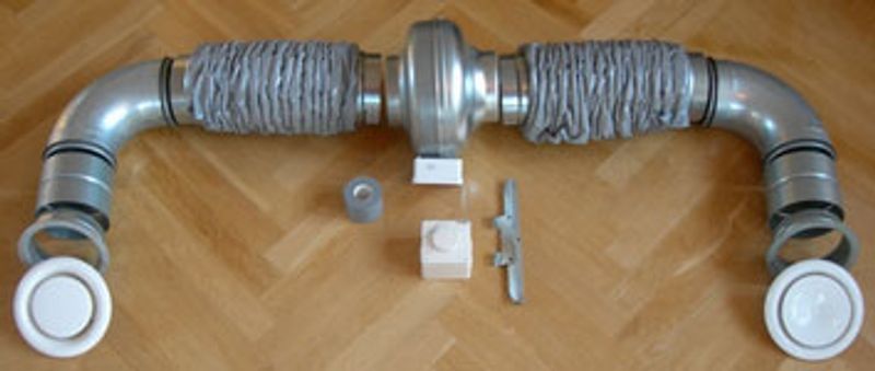 Värmeflyttarpaket, komplett ''Gör det själv''