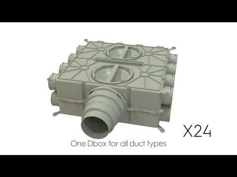 DBOX 824 inlopp 125/160mm
