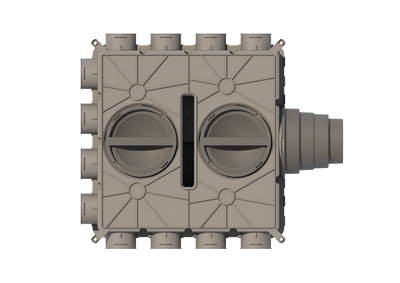 DBOX 824 inlopp 125/160mm
