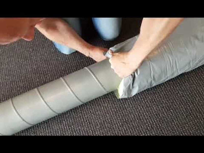 Isolerstrumpa 100x25mm 3m
