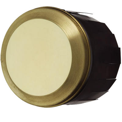 Sotlucka 4'' mässing