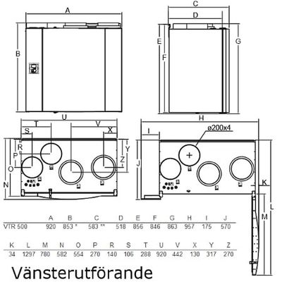 Systemair SAVE VTR 500