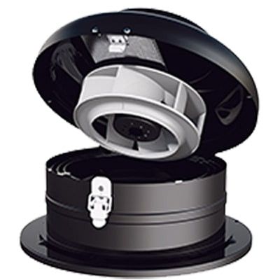 Takfläkt TKC 400C EC Röd