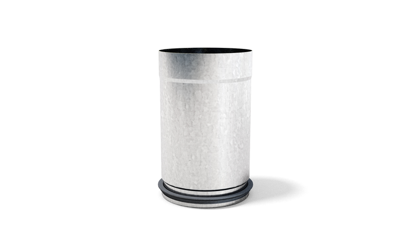 Lång nippel M/N