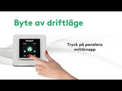 Swegon CASA Smart Kontrolpanel SC14 - Passar FTX-aggregat