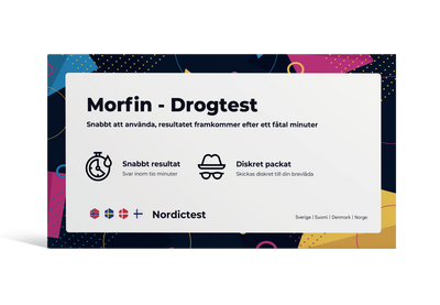 Drogtest för privat bruk - Enkelt att använda och CE-märkt