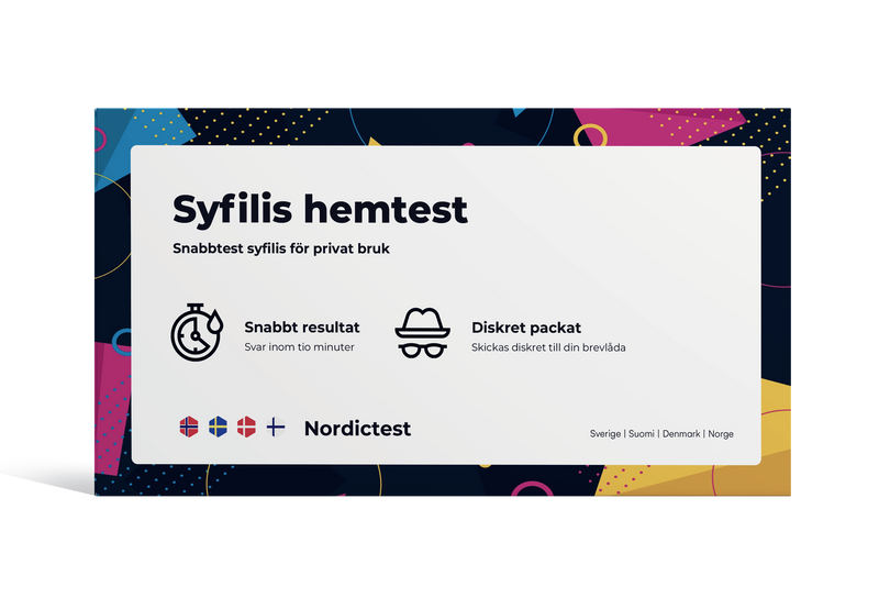 Syfilis hemtest 1-pack från Nordictest