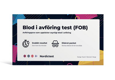 Blod i avföring – FOB-test