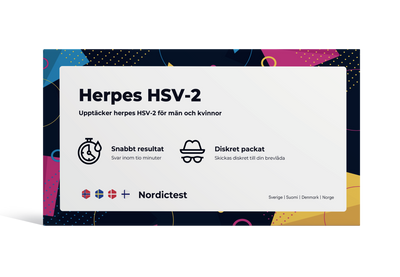 Snabbtest för Herpes HSV-2
