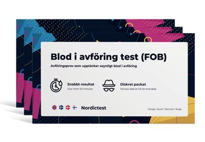 Blod i afføring – FOB test 3-pak