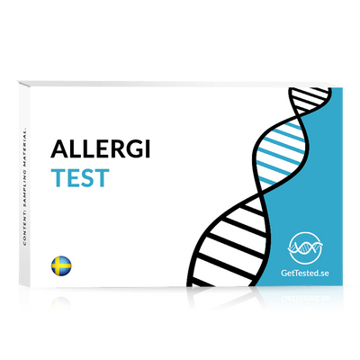 Allergitest - täcker 95% av de vanligast förekommande allergierna