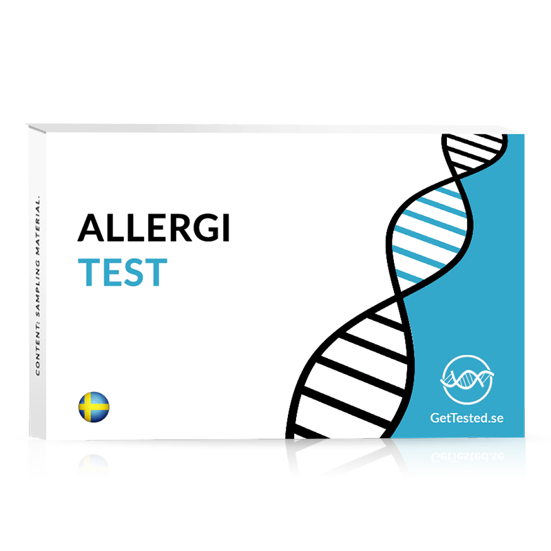 Allergitest - täcker 95% av de vanligast förekommande allergierna