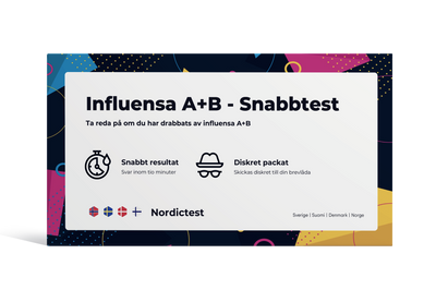 Influenza A+B - Hurtig test