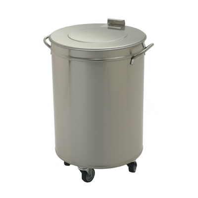 Papperskorg 95L, med hjul