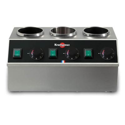 Chokladvärmare Krampouz 3x 170W, 3 Liter