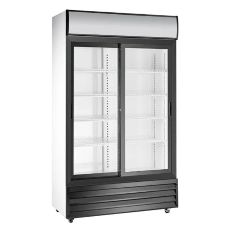 Drickakyl 1000 Liter 2x Skjutdörrar, glas