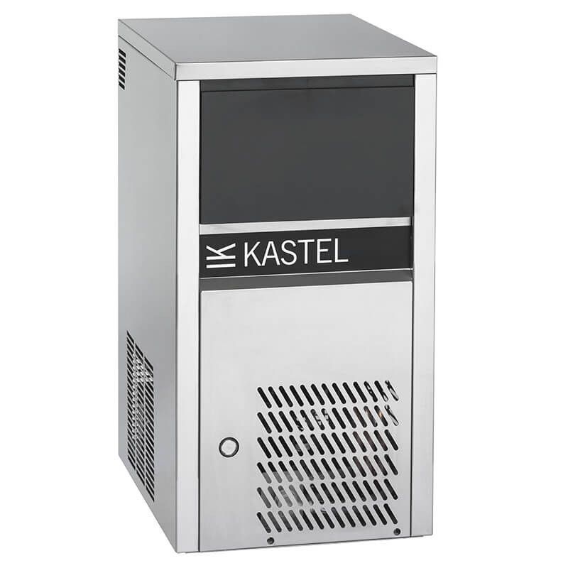 Iskubmaskin KASTEL 20kg, luft/vattenkyld