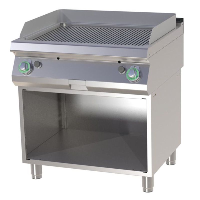 Stekhäll Gas räfflad öppen underrede 800x730x900 mm
