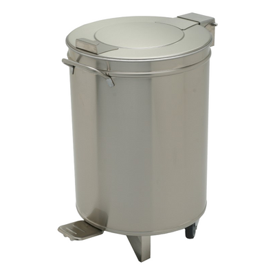 Papperskorg 50L, med lyftbart lock