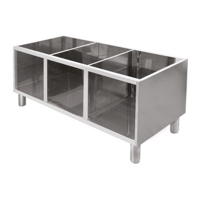 Underrede, öppen front, 1000x535x580 MM