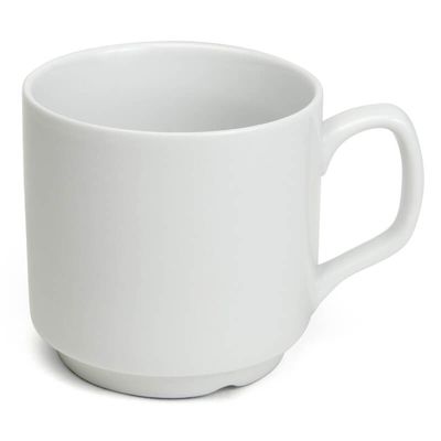 Mugg 24 cl Palma Vit, 6 st