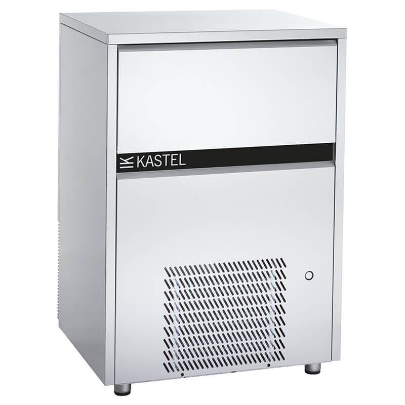 Iskubmaskin KASTEL 85kg, luft/vattenkyld