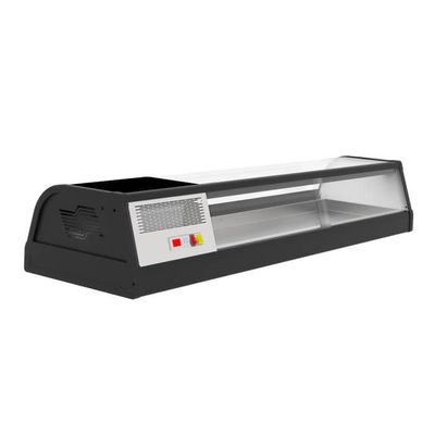 Sushikyl 139,5 cm GN 1/3 Böjt glas