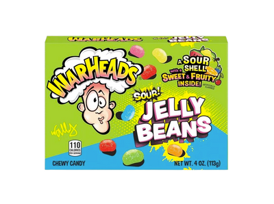 Warheads Sour Jelly Beans