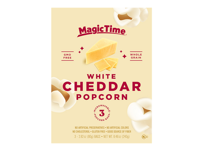 Magic Time White Cheddar Popcorn