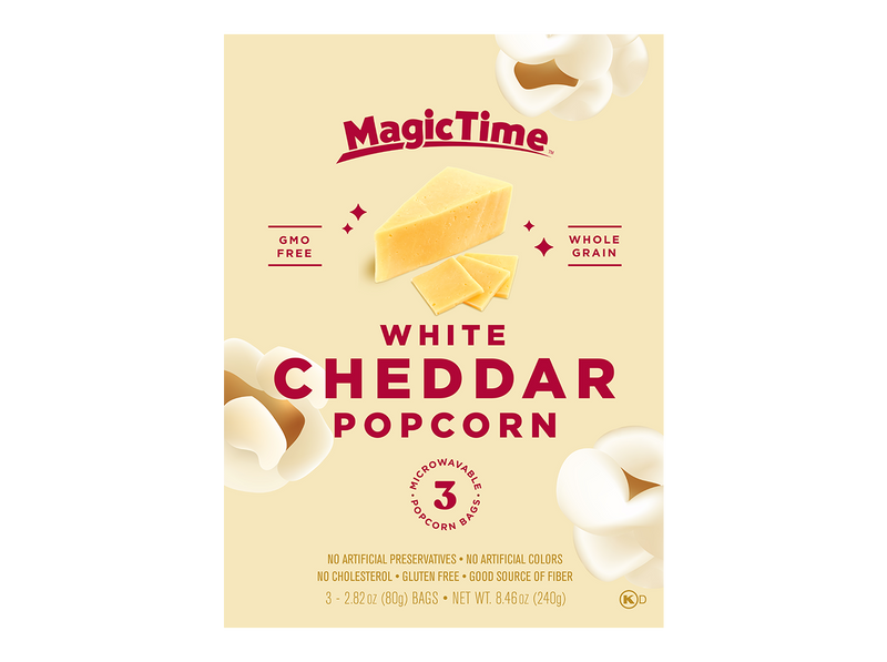 Magic Time White Cheddar Popcorn