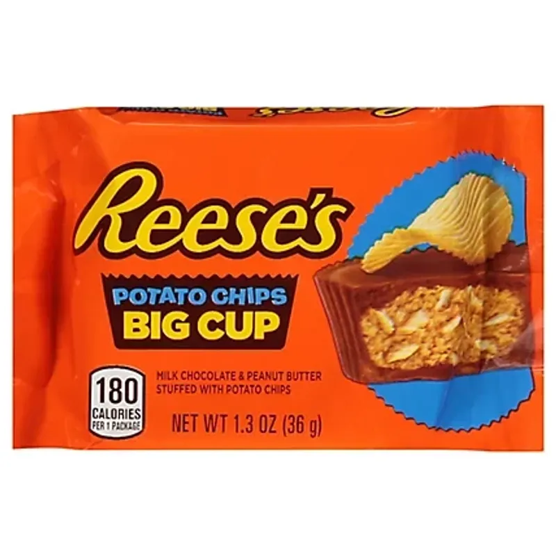 Reese's Big Cup With Potato Chips
