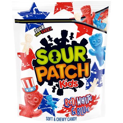 Sour Patch Kids Red, White & Blue