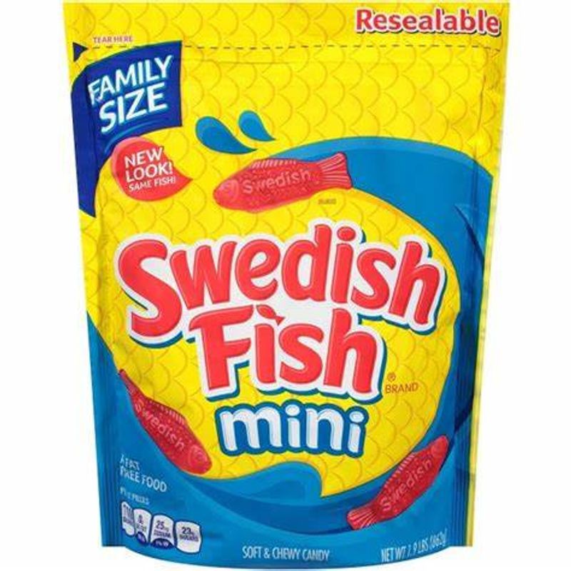 Swedish Fish Red Family Size