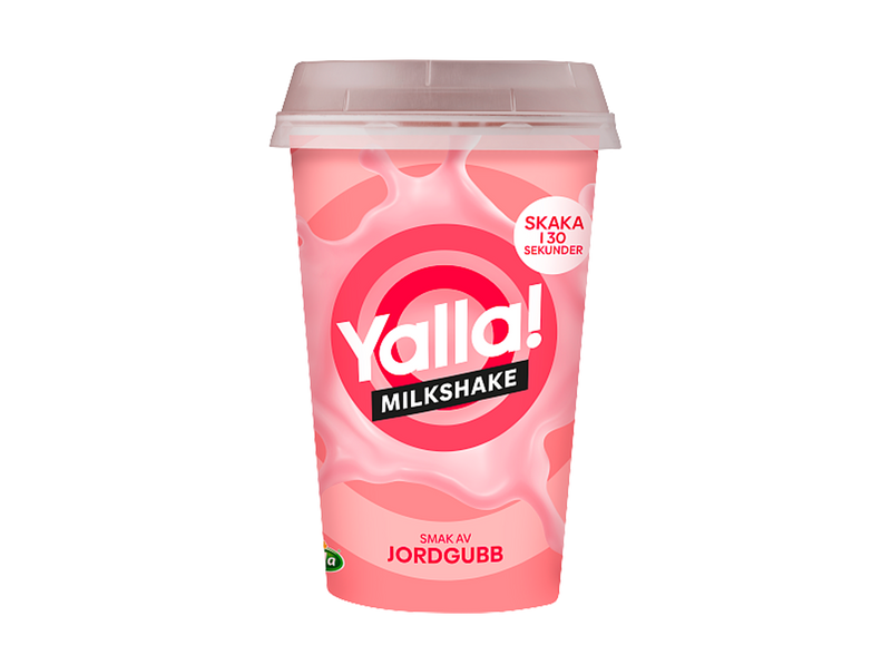 Yalla! Milkshake Jordgubb