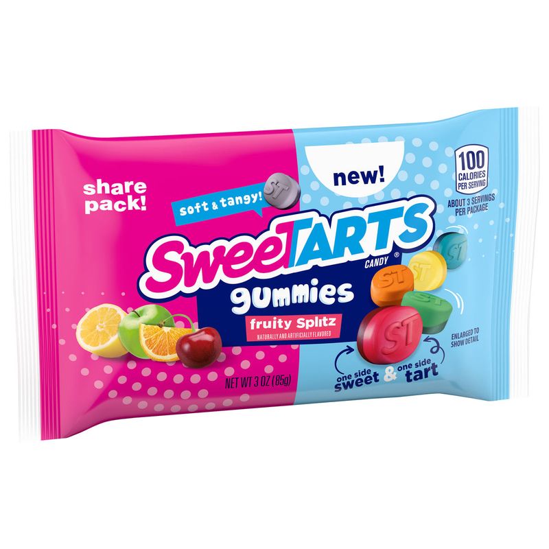 SweeTarts Gummies Fruity Splitz