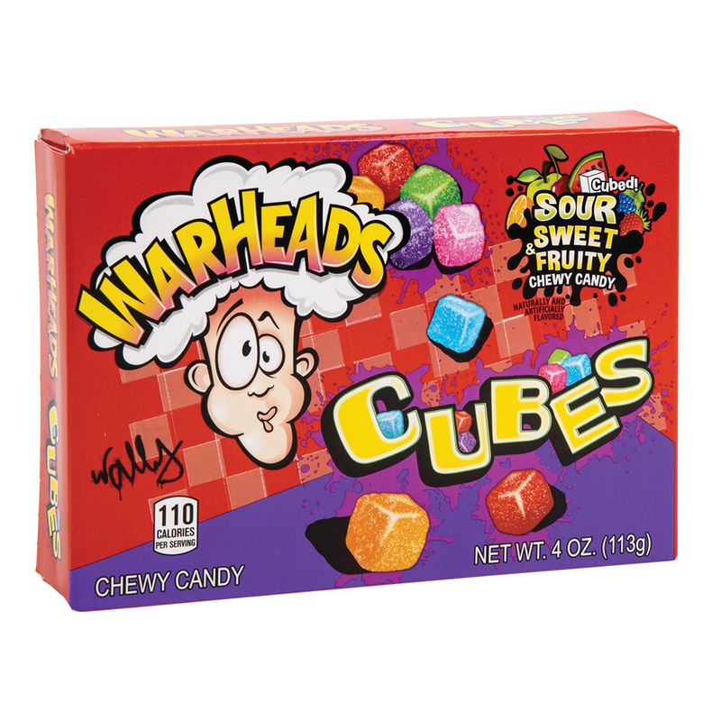 Warheads Theater Box Chewy Cubes